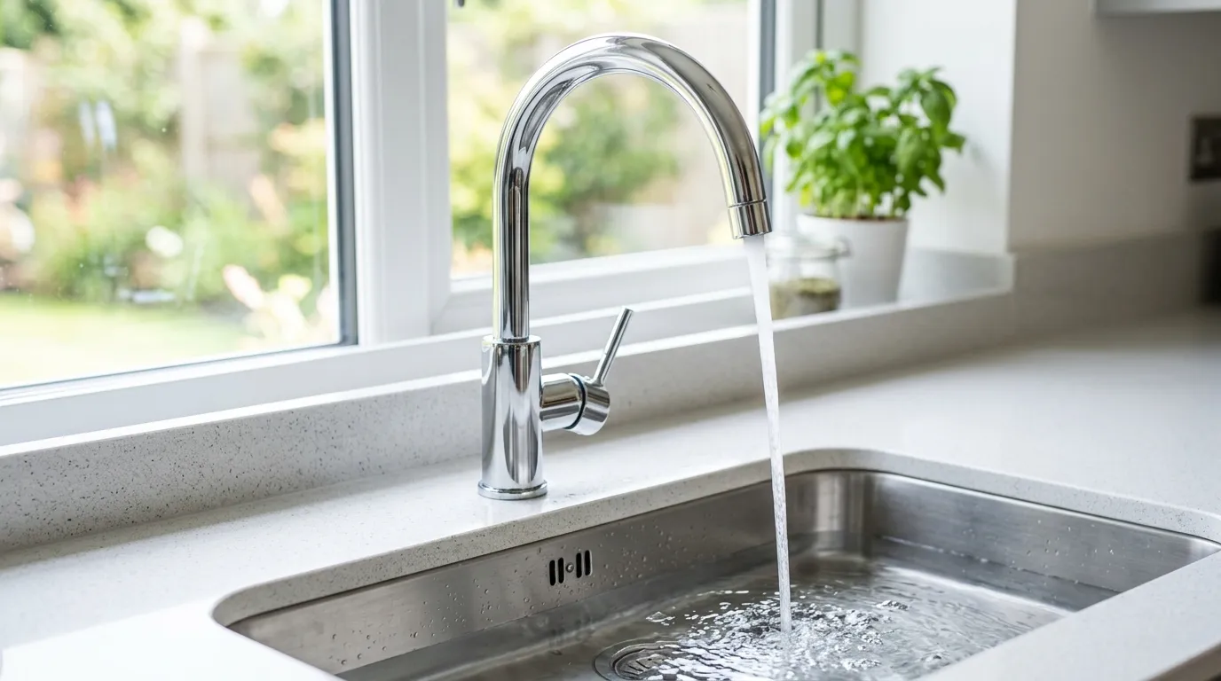 Local Plumbing Master Pros same day plumber fixing a faucet in Edneyville, NC